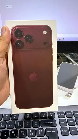 18 pro max 256gb burgundy colour