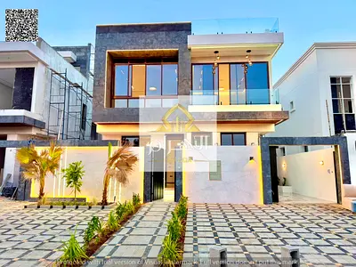 Down payment starting from 5% and monthly installments from AED 5,000 | Own a luxury villa with a pool in Al Zahia, Ajman | 6 master bedrooms (G+2) |