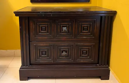 Solid Wood Vintage Cabinet
