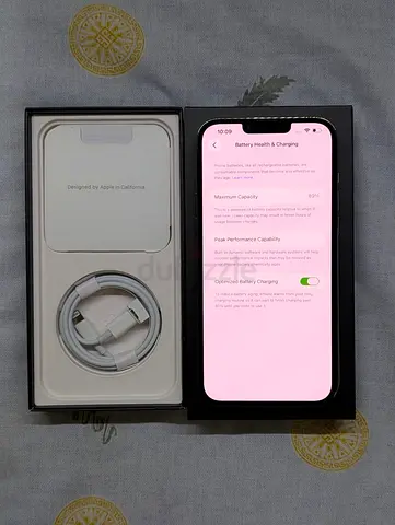 iPhone 13 Pro Max 256GB - Good Battery Health, Comes with Original Box and Cable