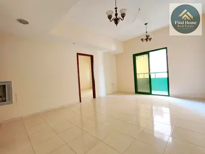 NO DEPOSIT!!WITH PARKING FULLY SPACIOUS 1 BHK APARTMENT WITH BALCONY CENTRALIZED AC AND GAS ONLY FOR FAMILY JUST 34K AL QASIMIA