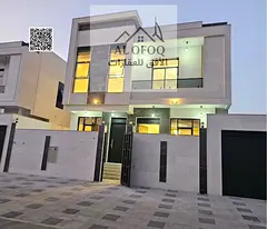 An excellent residential opportunity a villa with a modern facade || situated on a street and a side