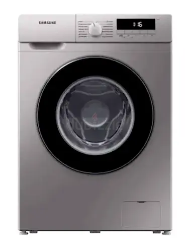 Samsung Front Load Washing Machine - Silver, Good Condition