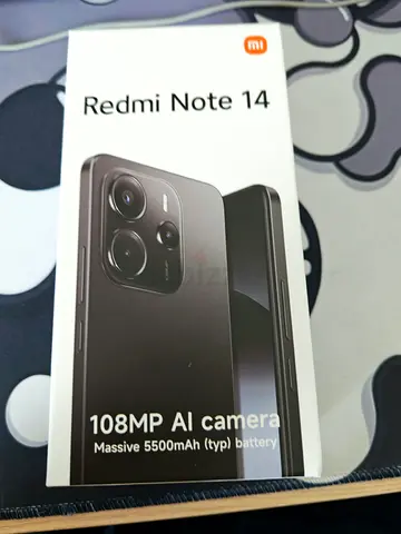 redmi note 14 256gb+12 gb ram with box