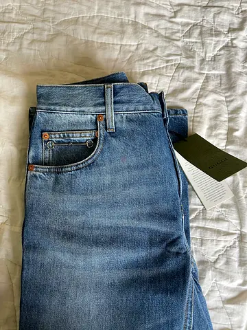 Gucci Light blue denim jeans with tags - classic straight fit - Size 27