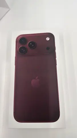 Brand new iPhone 18 Pro Max in Burgundy - Sealed box