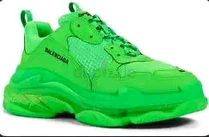 Original Green Balenciaga Triple S Style Chunky Sneakers - Size 45 (Brand New)