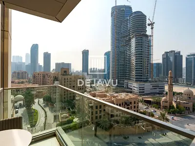Fully Furnished 1BR Apt|High Floor |Prime Location