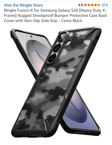 Ringke Fusion-X Case for Samsung Galaxy S26