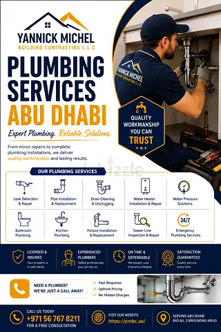plumbing Services Abu Dhabi