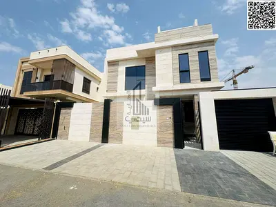 Villa for Sale in Al-Yasmeen District Features: • 5 master bedrooms • Majlis (formal reception area) • Living area • Main kitchen • Maid's room • La