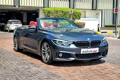 AED 1945/month | 2020 BMW 4-Series 420i Convertible | GCC Specs | Ref#521031