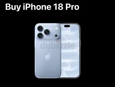 Apple iPhone 18 Pro - Brand New/Sealed (Latest Model) 512GB GLACIER
