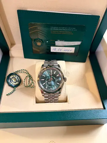 Rolex 336934 Sky-Dweller Mint Green