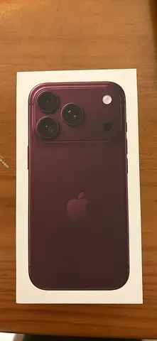 iPhone 18 pro 256GB Burgundy
