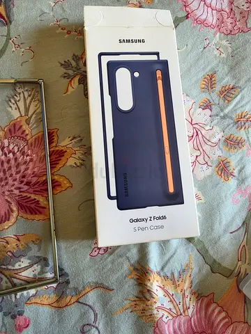 Samsung Galaxy Z Fold6 S Pen Case (Original Box) - Navy and clear