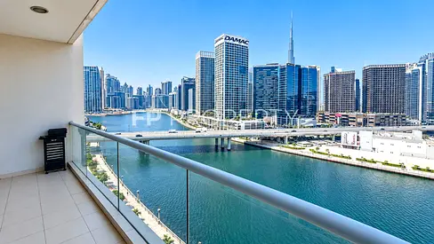 Full Canal Facing-Mid Floor-Spacious Layout for 1BR