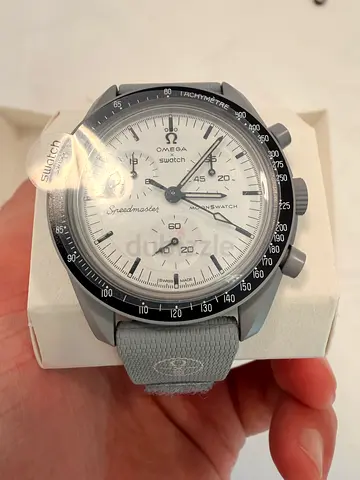 Swatch x Omega MoonSwatch – Mission to the Moon 1965 Grey / White