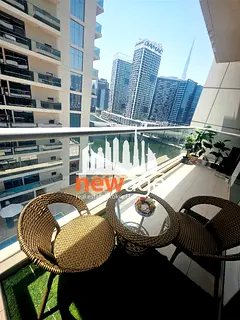 Furnished 1BR Apartment | Mayfair Residency | Canal view