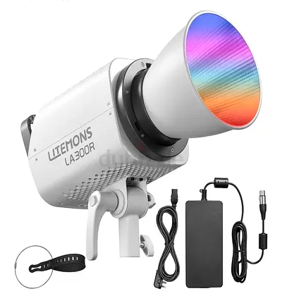 Godox LA300R LED Studio Light with Reflector and AC Adapter