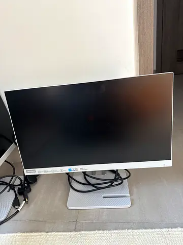 21.45 inch LED Computer Monitor Lenovo L22e-40 G22215FLO with Stand and Cables - Good Condition