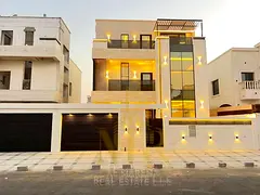 Super Ultra-Luxury Villa for Sale in Al Helio 2 | Next to Azha Complex | 6 Master Bedrooms | Swimmin
