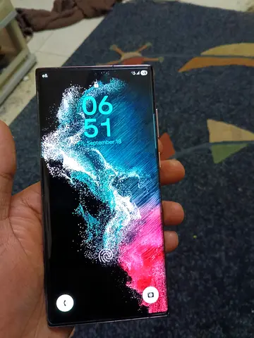 S22 ultra 256gb/12gb small dot