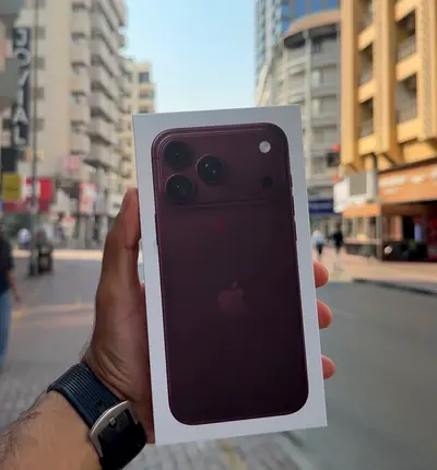 iPhone 18 Pro Max 512GB Burgundy – Brand New Sealed UAE