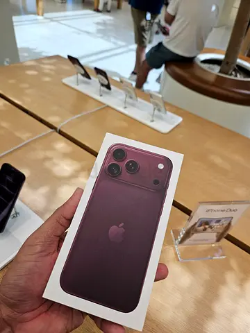 Iphone 18pro max 512gb burgundy