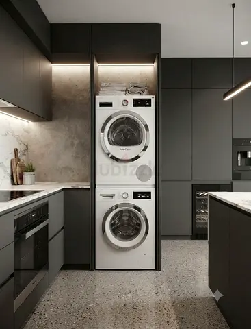 Bosch Series 8 9kg Washer & 9kg Dryer Set – Smart Wi-Fi & Diagnostics