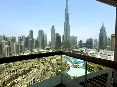 Spacious 1-Bedroom | Fully Furnished | Burj Khalifa and Downtown View