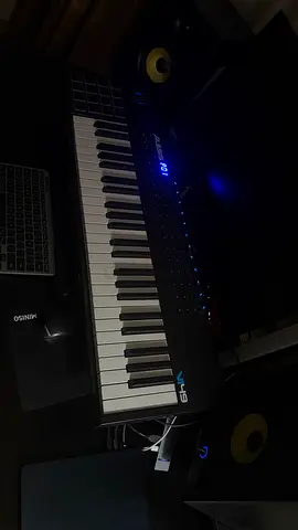 Used M-Audio Keystation 61-key MIDI Controller