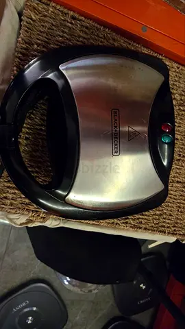 Sandwich Maker 2 Slot Non-Stick 3in1 Interchangable Sandwich Grill And Waffle Maker