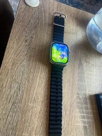 Apple Watch Ultra 1 (GPS-Cellular) - 49mm  with Black Sport Band, in very good condition. Brand ne.