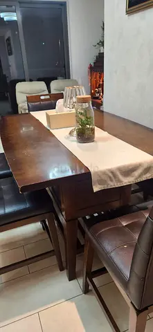 Homecentre Solidwood Dining Table and chairs