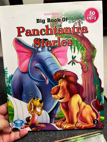 Book of Panchatantra Stories (Children's Illustrated Book) and Book of Folk tales