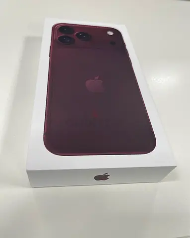 Iphone 18 pro max 256 gb burgundy