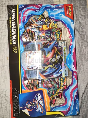 Pokémon Mega Greninja GX Premium Collection - Sealed Set (Includes Jumbo Card & Booster Packs)