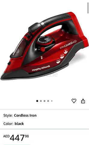 Morphy Richards EasyCharge Cordless Steam Iron