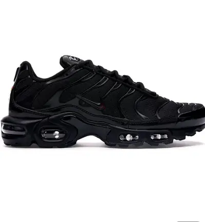 Black Nike Air Max Plus TN Sneakers - Men's size
