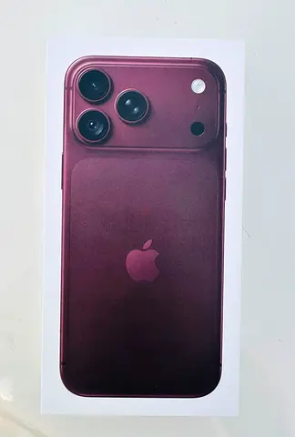 iPhone 18 Pro Max 512GB Burgundy – Brand New & Sealed