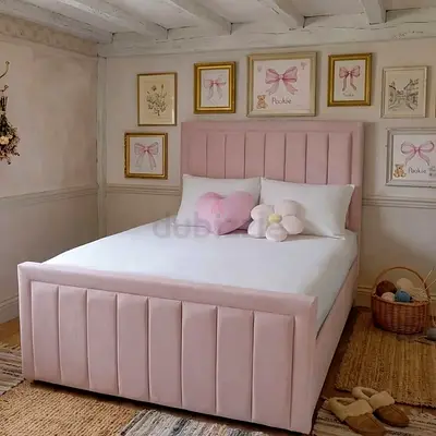 Brand New Light pink colour 160*200 queen size bed