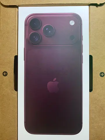 Apple iPhone 18 pro max brand New 256GB Dual ESIM TDRA Middle East