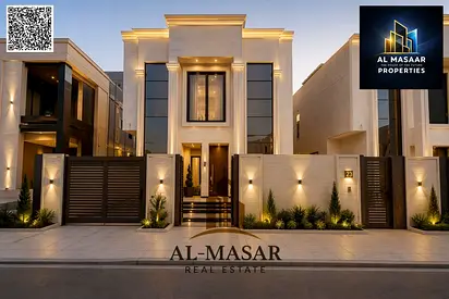 فيلا كلاسيك بمنطقه الياسمين عجمان تصميم مميز تملك حر لجميع الجنسات مع تسهيلات التمويل البنكي