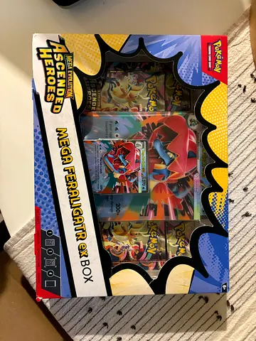 Pokémon Mega Feraligatr ex Box - Ascended Heroes (sealed set)