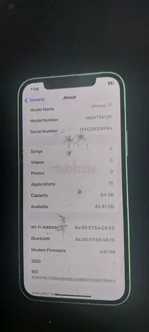iPhone 12 64GB BYPASSED