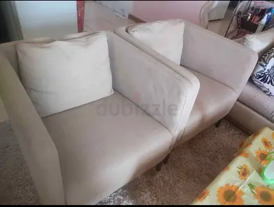Sofa and arm chairs