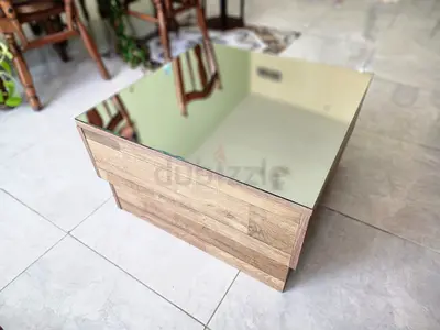 Mirror top coffee table