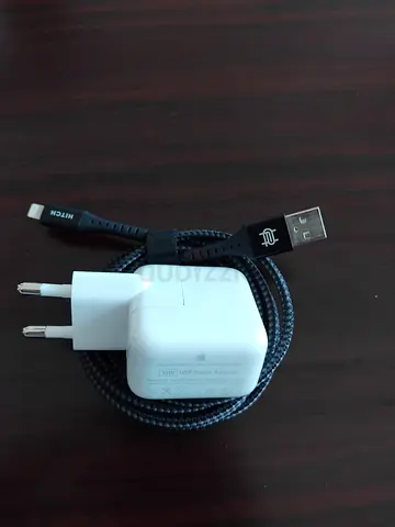 Apple 12W USB Power Adapter with Braided Charging Cable