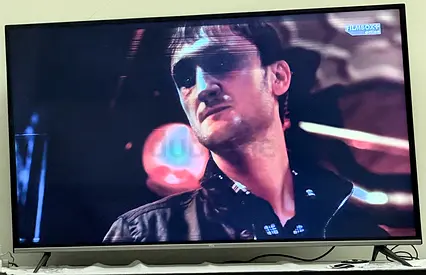 55 inch LED Smart TV working but there is a line